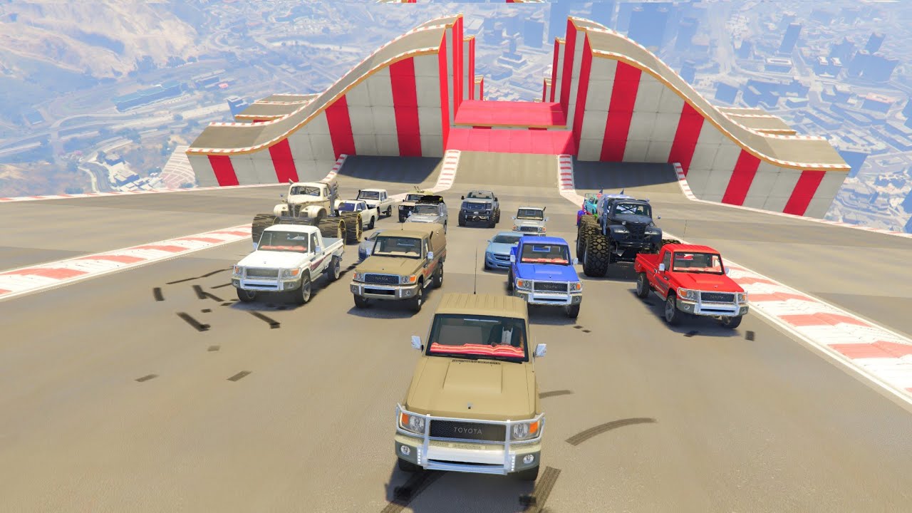تحدي الأبطال قراند العاب سباق سيارات نزلة قراند 5 شاص و سيارات سعوديه سبيدرمان | محاكي GTA 5