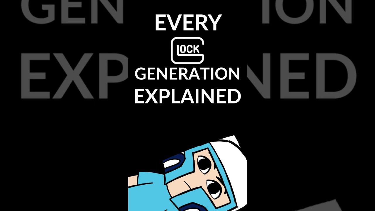 ALL Glock Generations EXPLAINED - What's The Difference?
