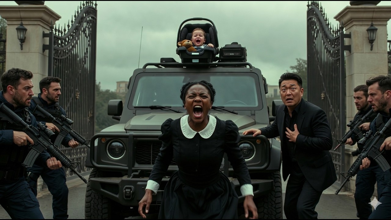 They Thought She Was Just the Nanny— Until She Stopped the Korean Mafia Boss's Car