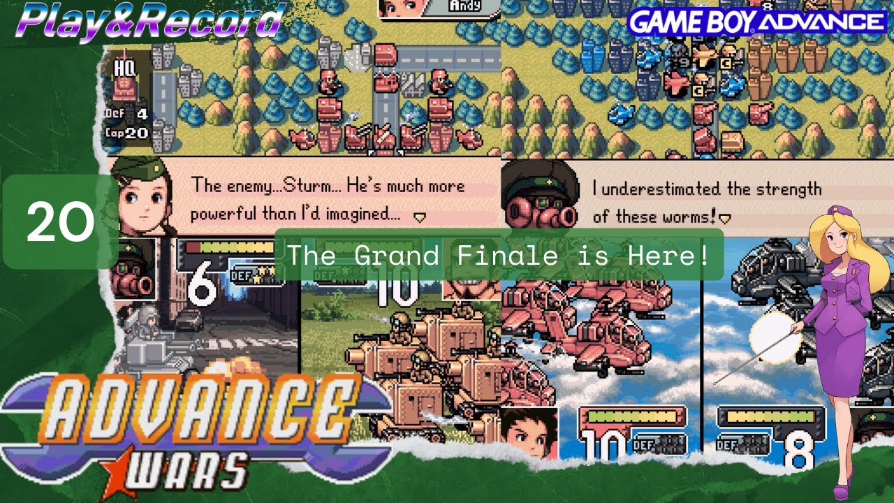 Advance Wars Part 20 Finale (Game Boy Advance) Playthrough Non Commentary