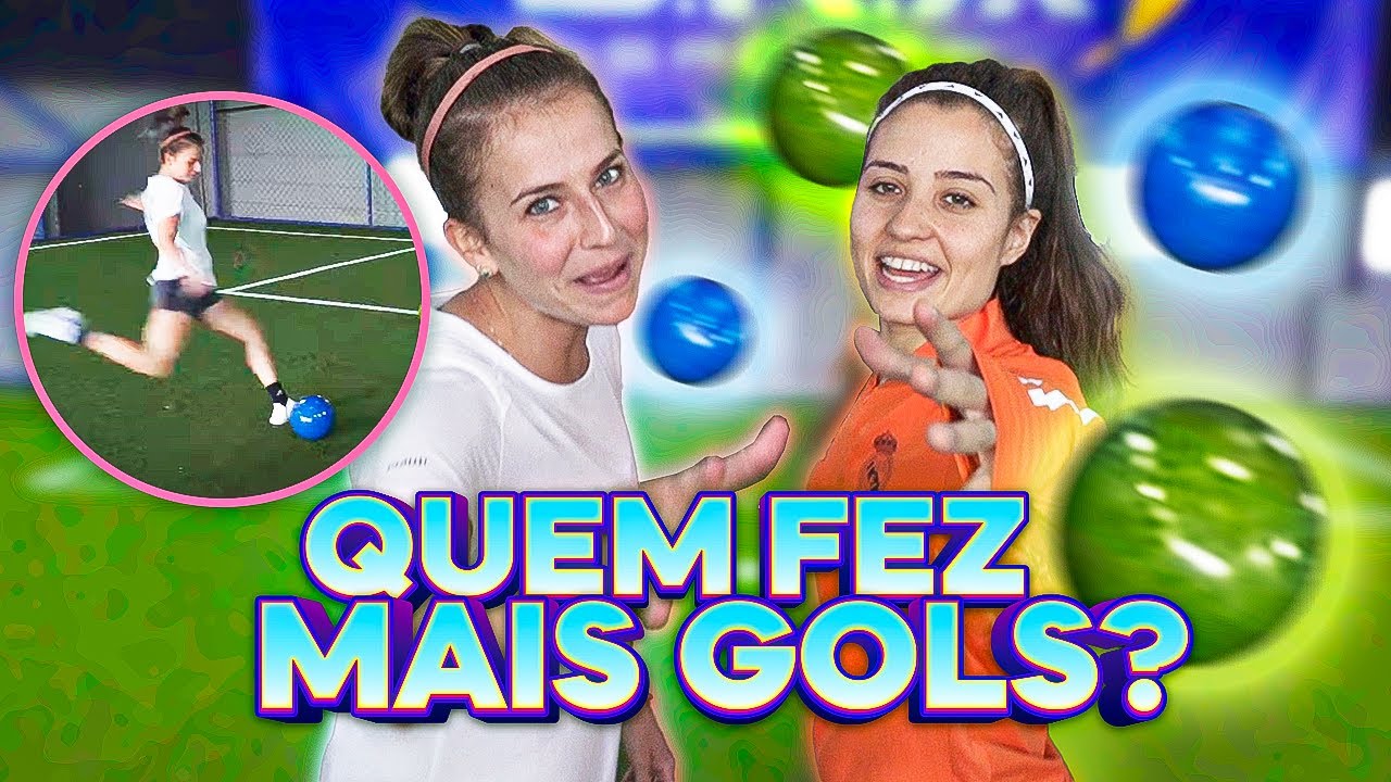 QUEM FAZ MAIS GOLS? DESAFIO DA BOLA COLORIDA ⚽