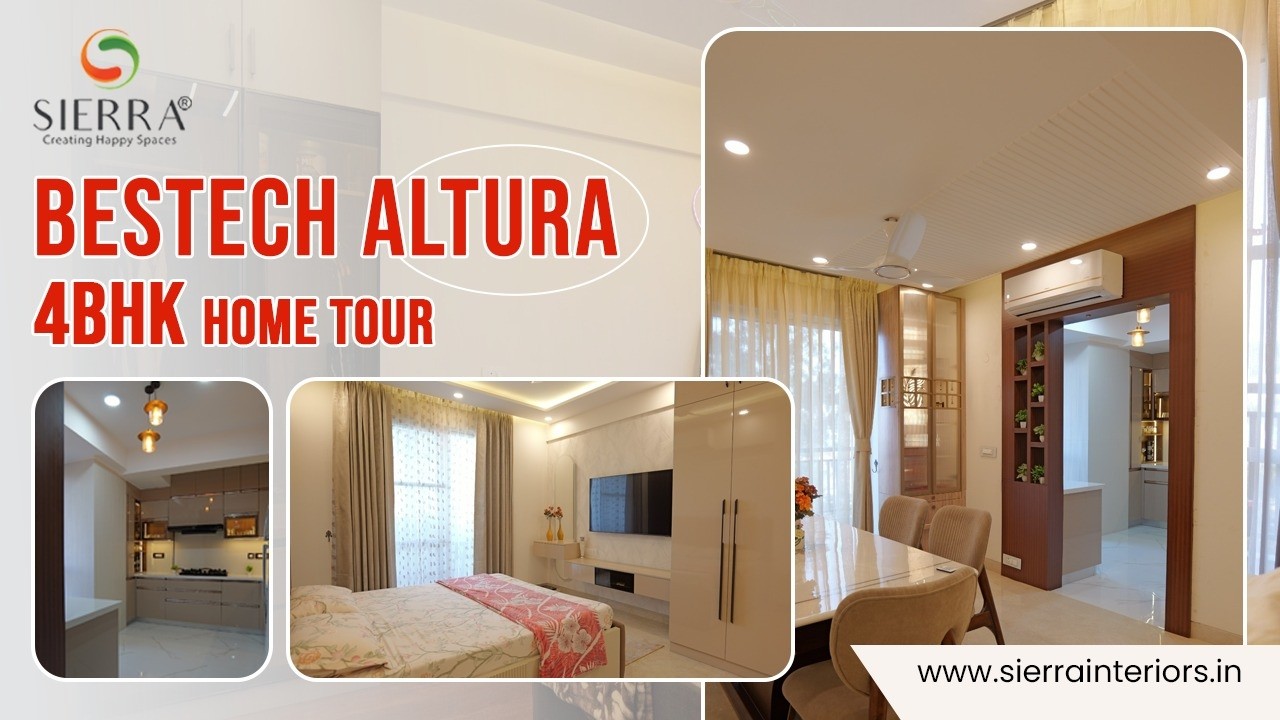 Bestech Altura 4 BHK Luxury Home Tour | Apartment Interiors