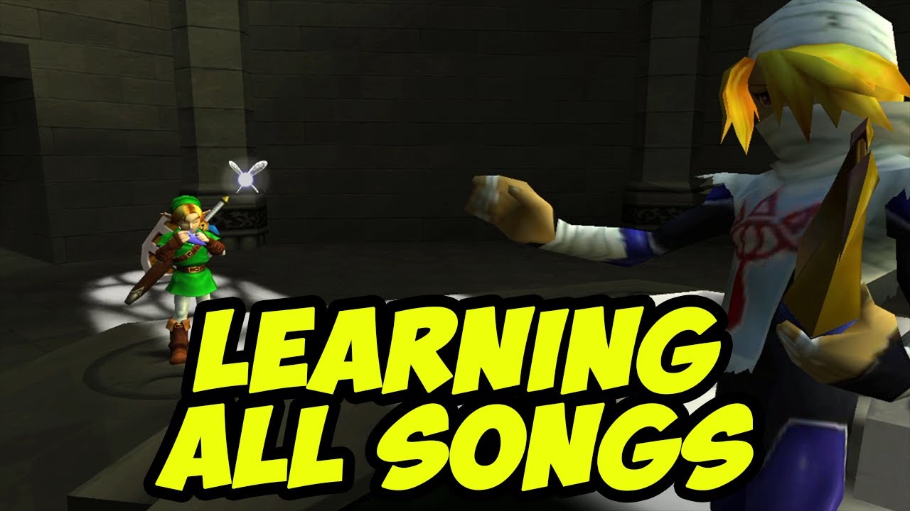 The Legend of Zelda: Ocarina of Time 3D - Learning All Songs
