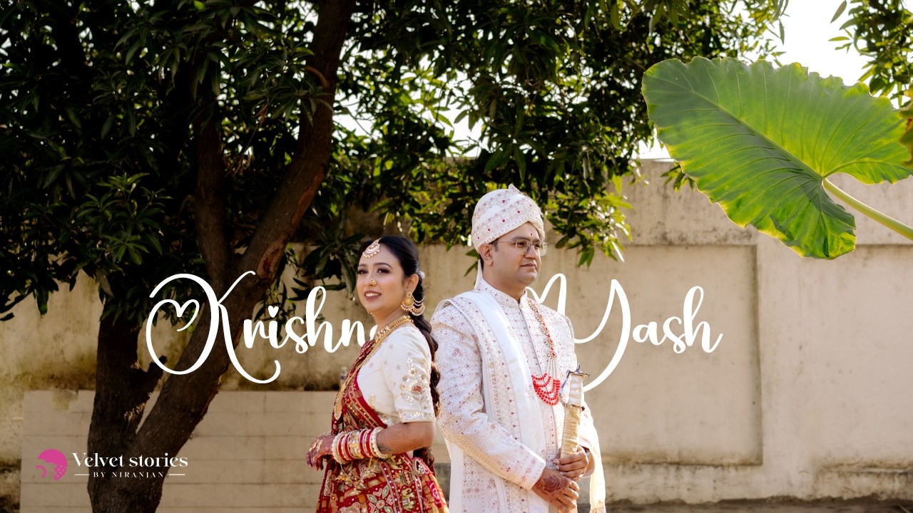 Krishna ❤️ Yash | Wedding Highlights | Traditional Royal Wedding | Velvet Stories by Niranjan