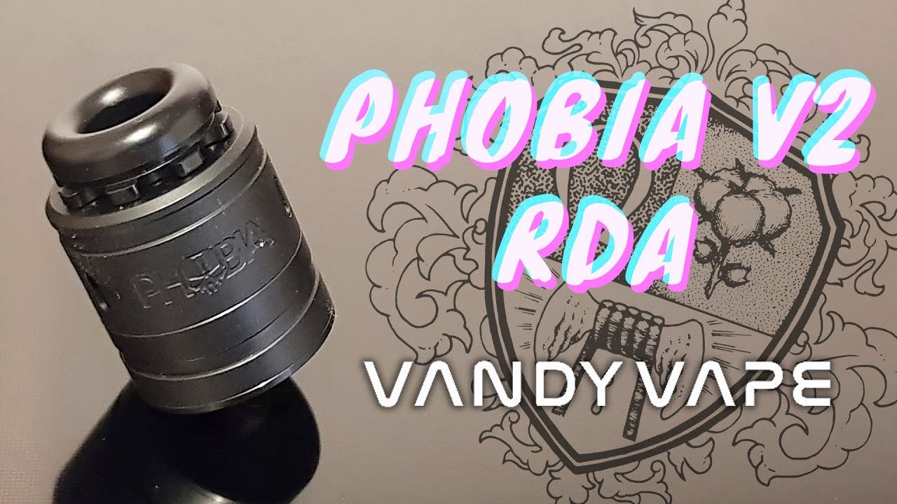 Phobia V2 RDA de Vandy Vape // revisi&oacute;n espa&ntilde;ol