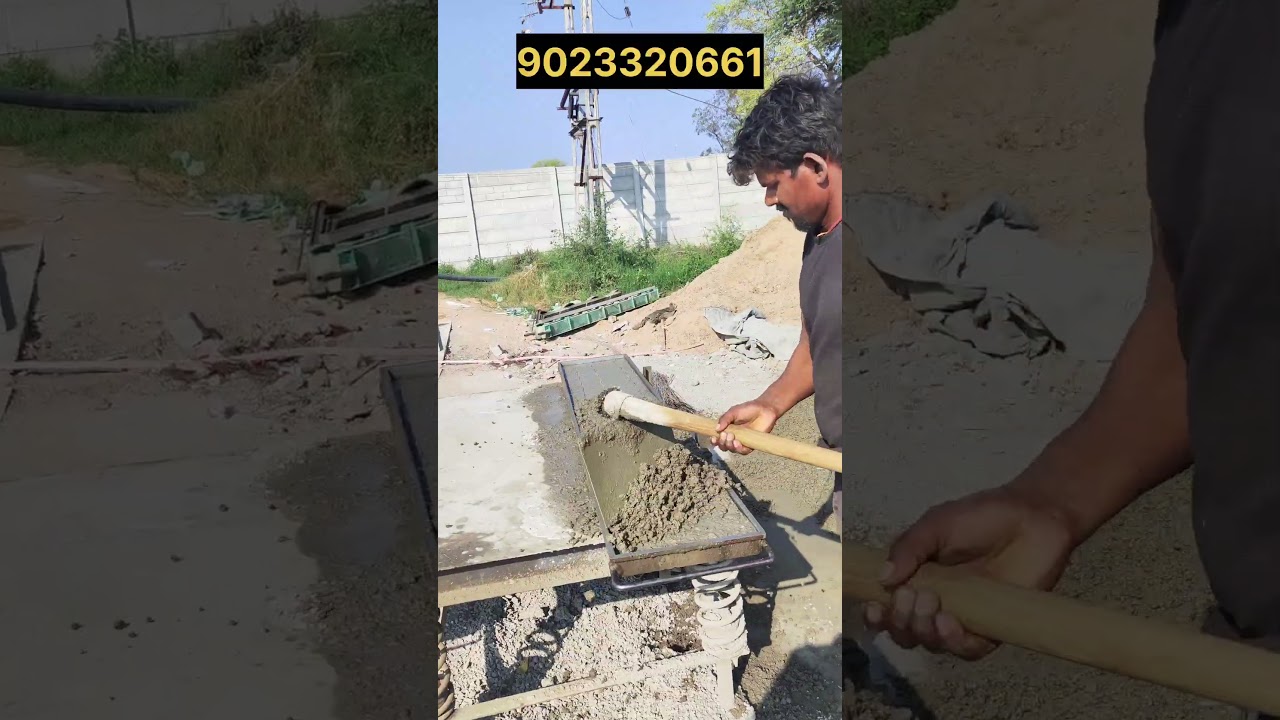 Rcc Precast Compound Wall - Boundary wall #shorts