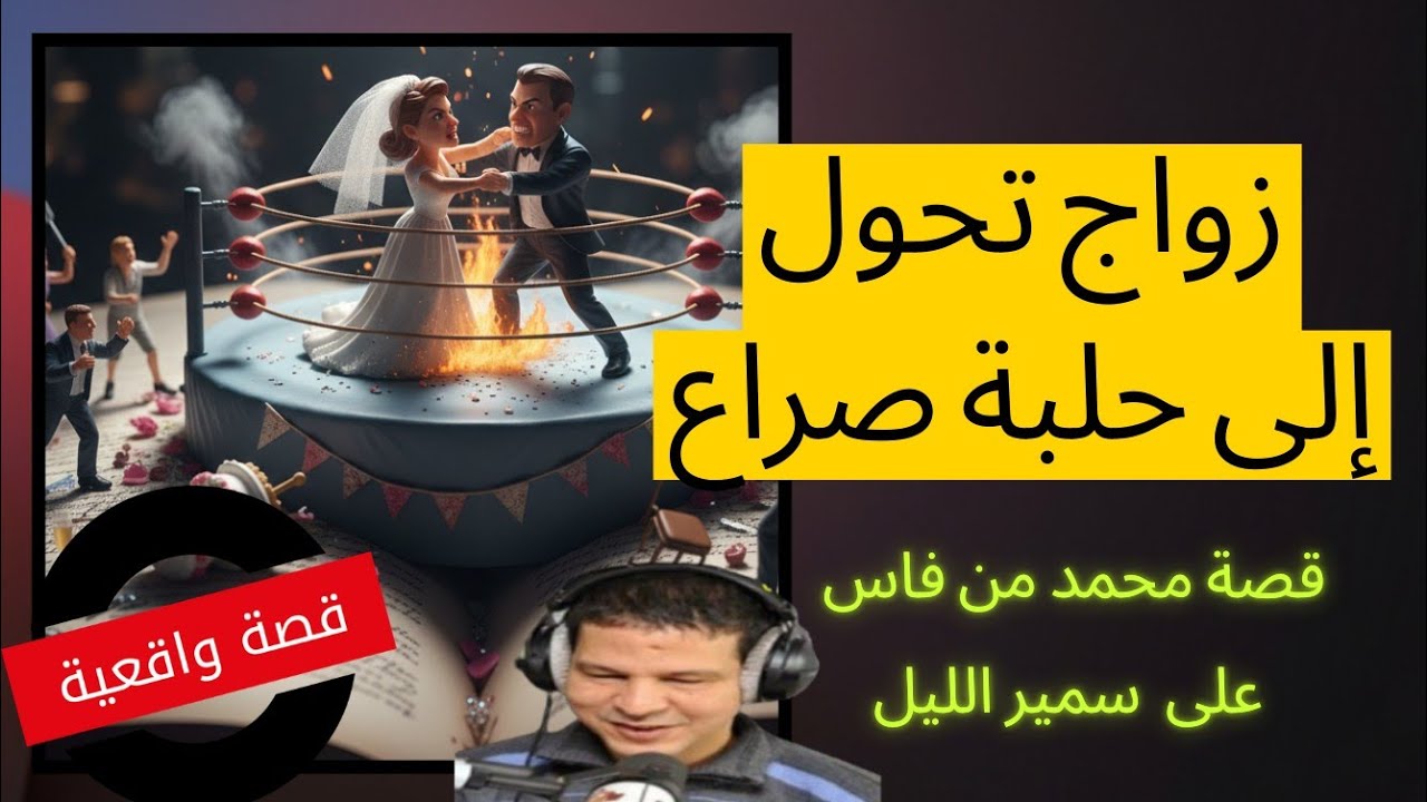 زواج تحول إلى ساحة صراع | قصة محمد من فاس على سمير الليل 