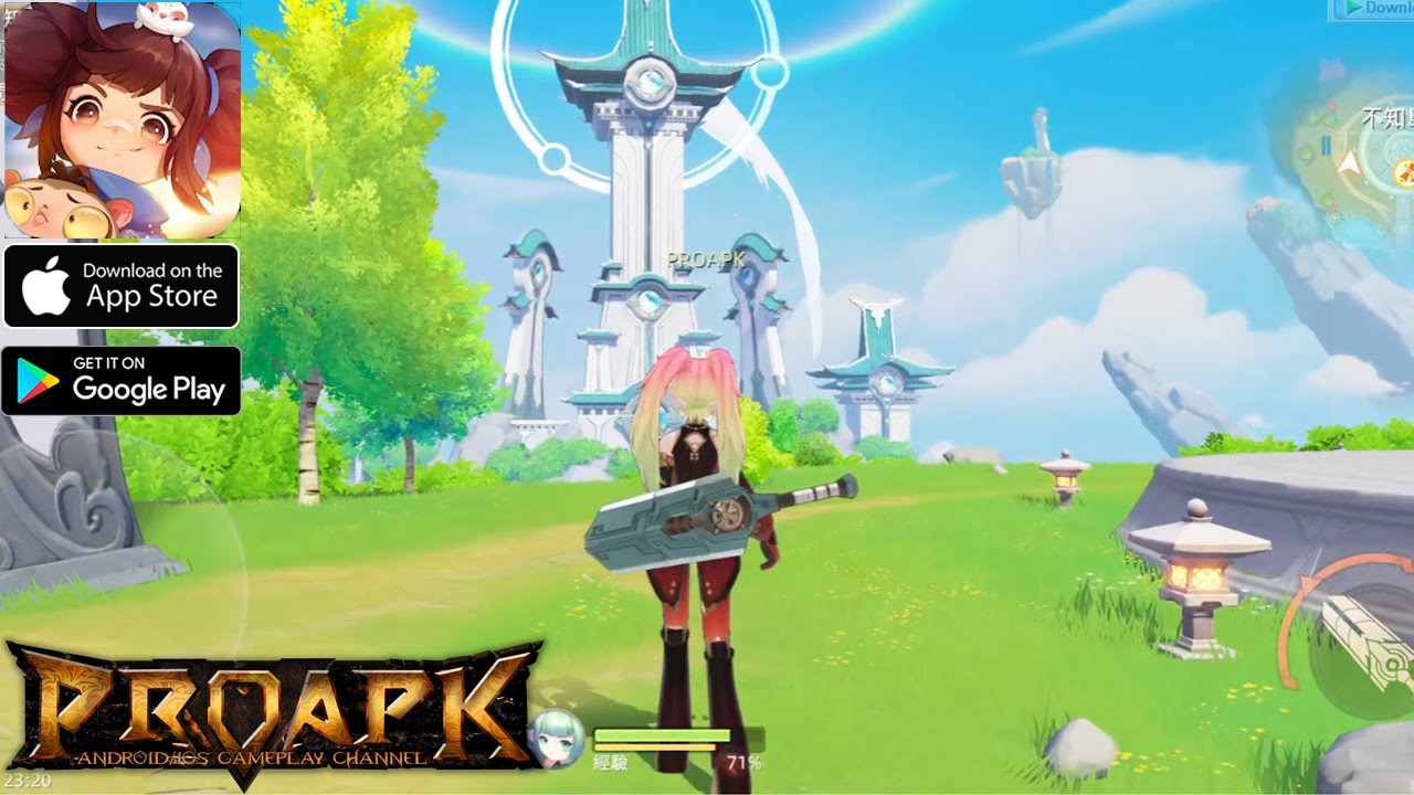 Oath of Peak Android Gameplay (TW) (3D Open World MMORPG)