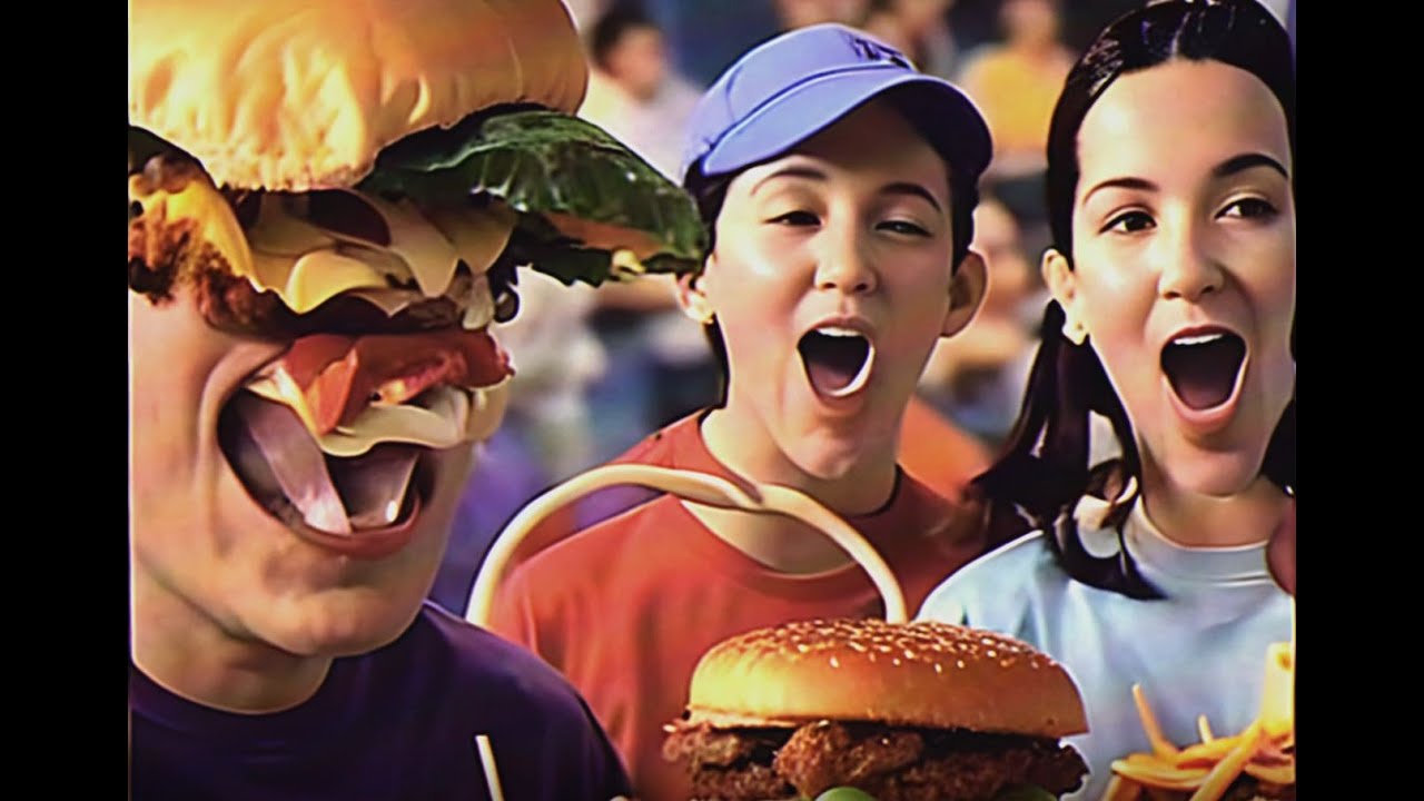 Burger Blast Ad 1995 - AI Generated Commercial