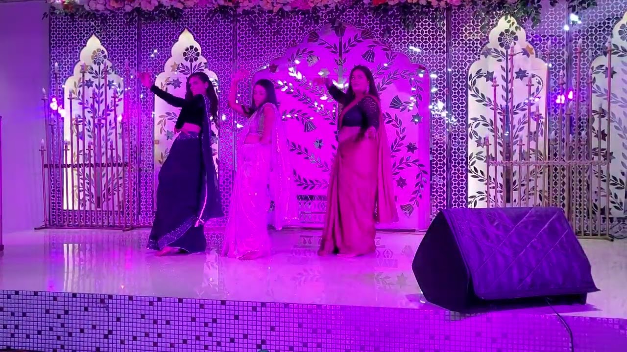 Dspmu freshers party dance performance of english department  girls on hindi bhojpuri songs