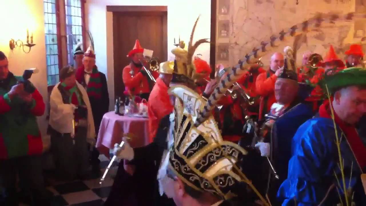 Carnavals receptie stadhuis Delft 1