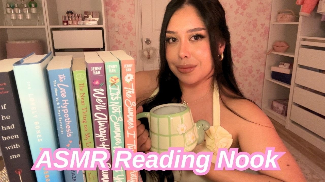 ASMR | ♡ Current Reads + Book Thrift Haul