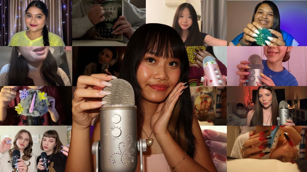 my subscribers try ASMR 💗ྀི˚.༘⋆ (40K special)