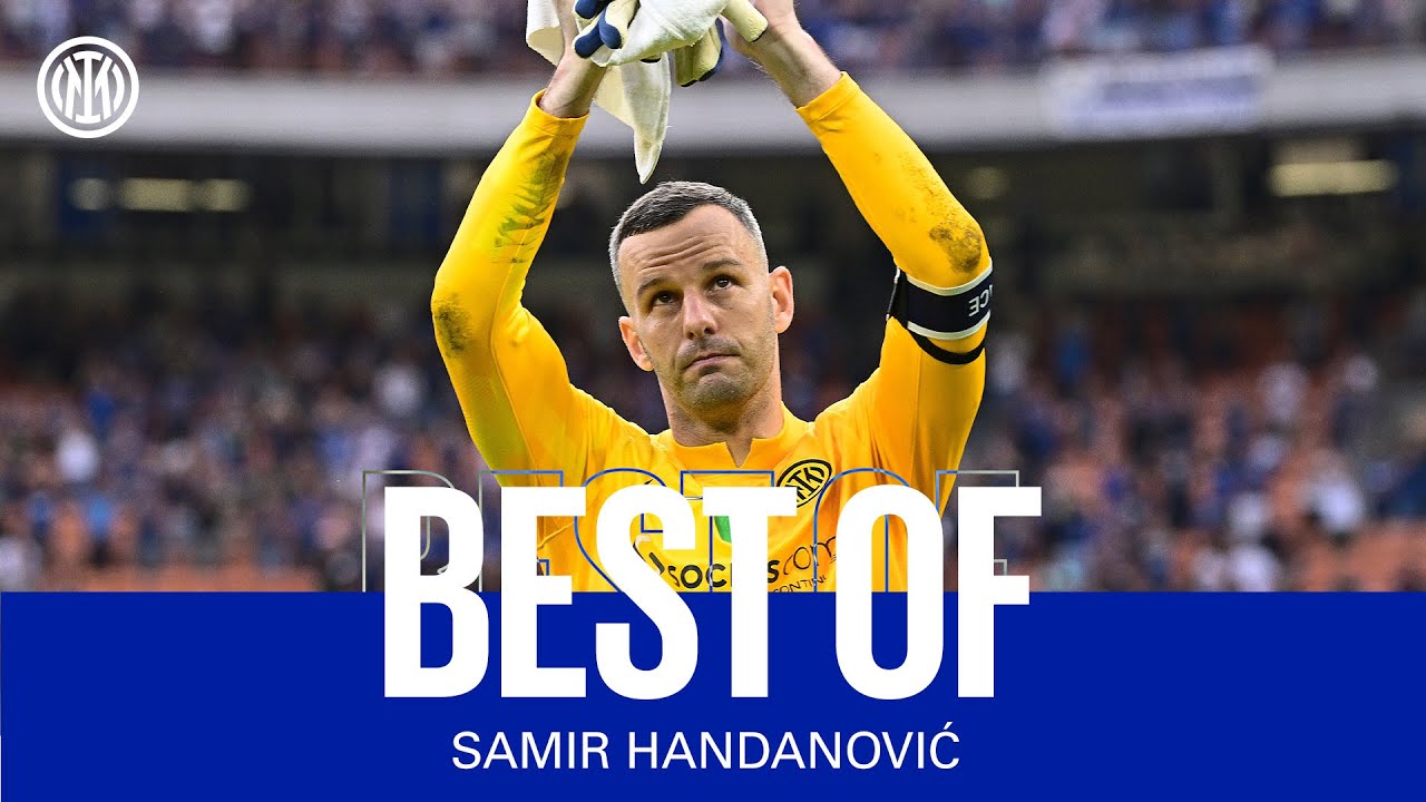 📹 BEST OF | SAMIR HANDANOVIC 2021/2022 🖤💙