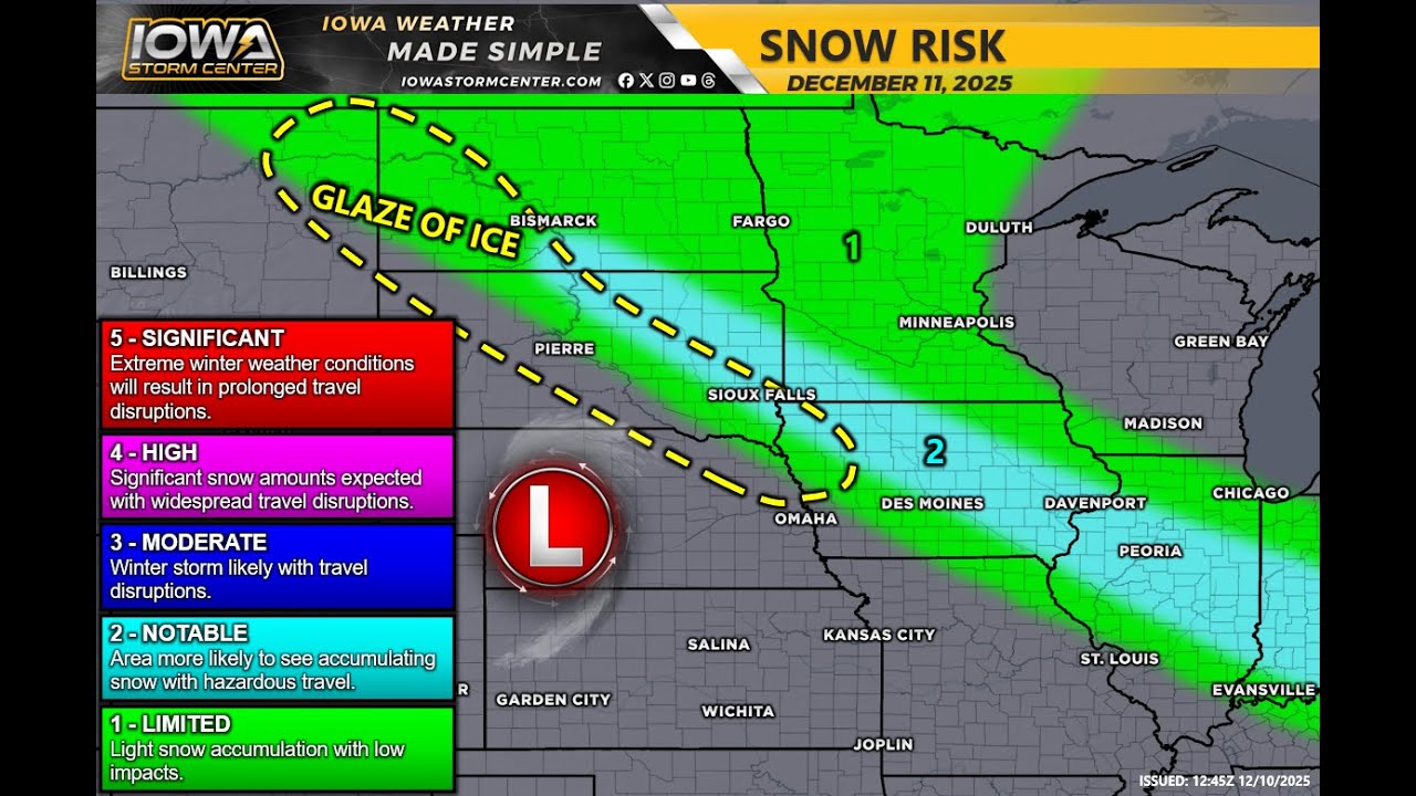 Clipper System to Bring Pulse of Snow for Thursday, December 11th