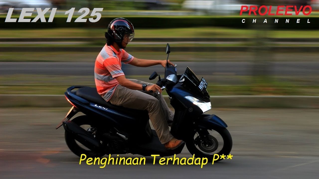 Blak-Blakan Review Motor Aneh Yamaha LEXI 2018 | Proleevo Channel