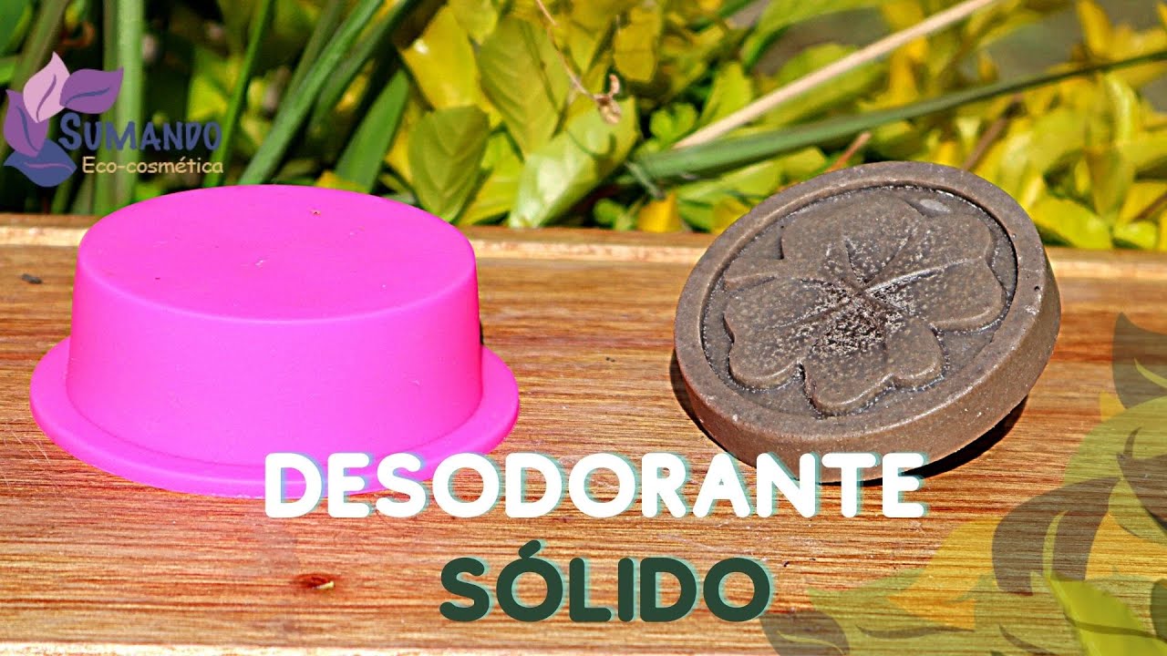 Desodorante sólido sin bicarbonato de sodio