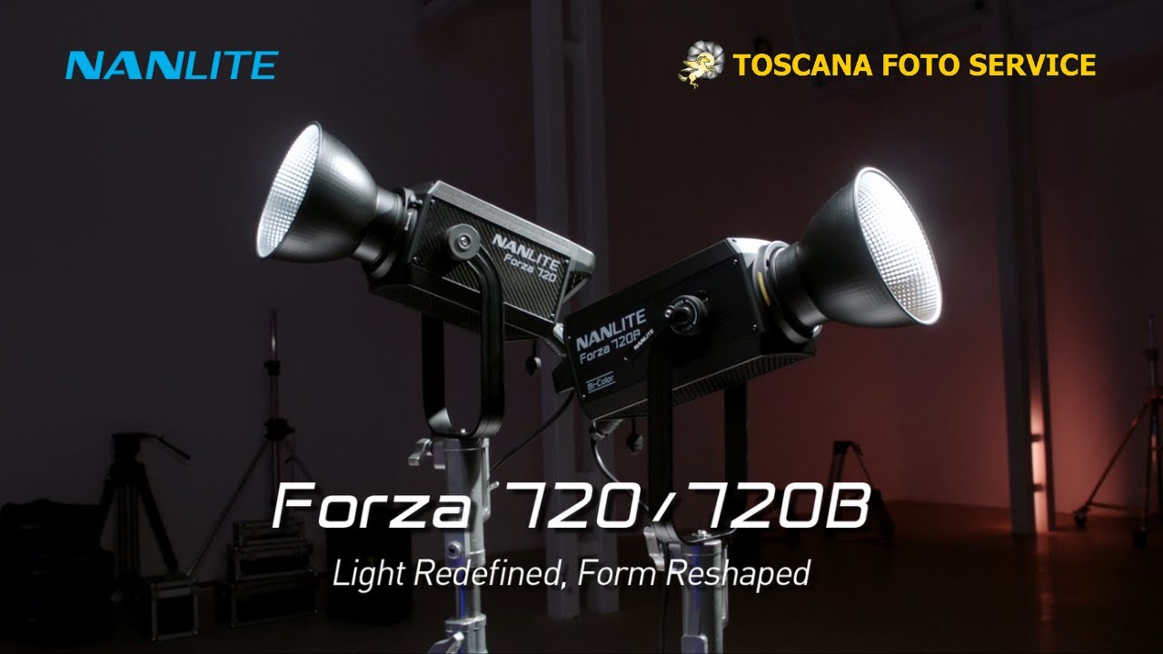 Nanlite Forza 720 & 720B  Ecco della nuova luce led Nanlite della linea Forza