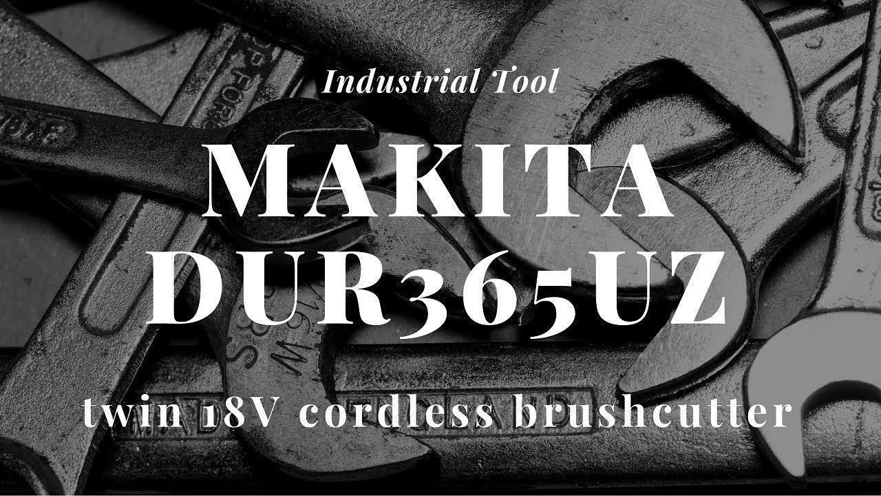 Makita DUR365UZ twin 18V cordless brushcutter