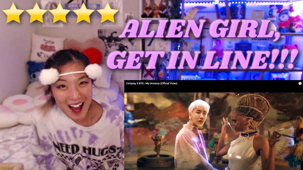 Coldplay X BTS - My Universe (Official Video) MOVIE REACTION 👽💜