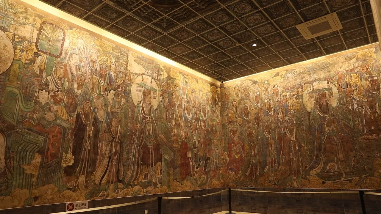 A glimpse of ancient Chinese mythology from a 700-year-old mural