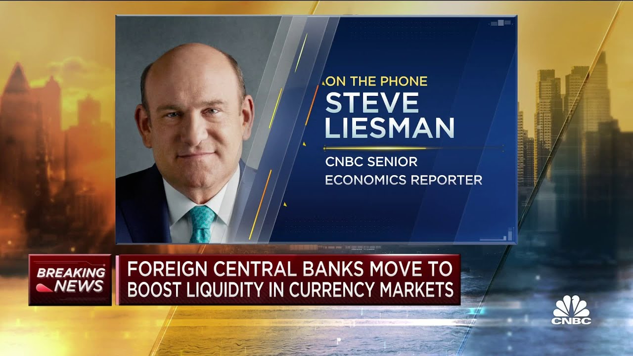 Foreign central banks move to boost liquidity in currency markets