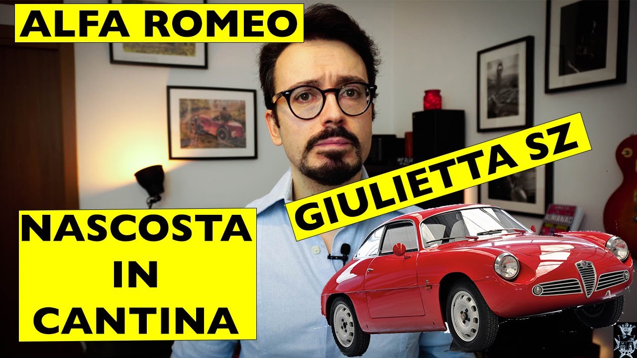 Alfa Romeo Giulietta SZ - Ritrovata in cantina!!
