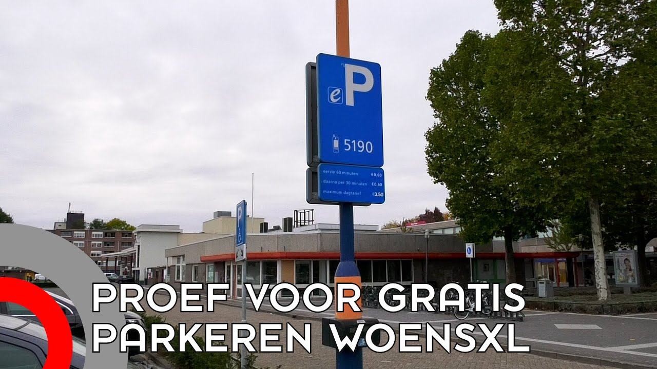 Proef met gratis parkeren Winkelcentrum Woensel