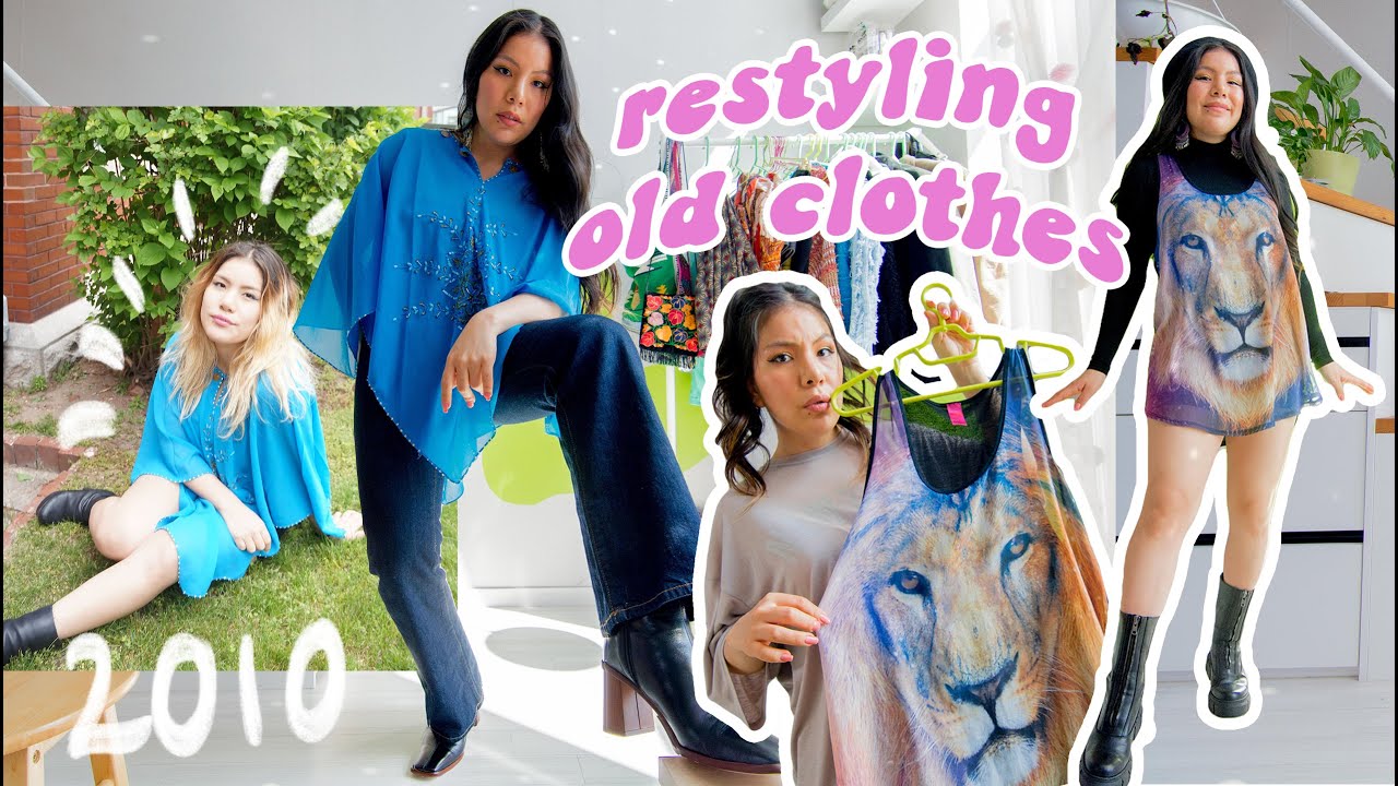 Styling my old clothes | How to make old clothes trendy again!