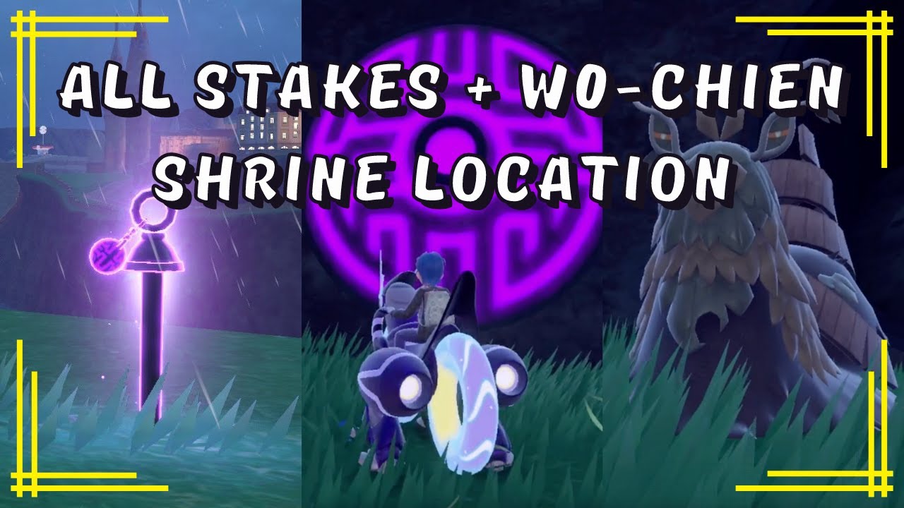 ALL 8 Ominous Stakes & Shrine Location of WO-CHIEN, The FIRST 