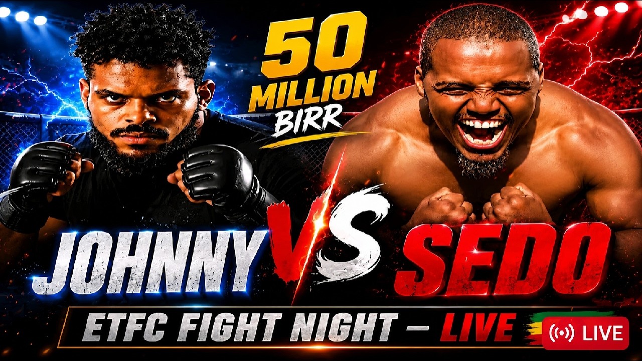 SEDO vs JOHNY ETFC fight 🥊 LIVE NOW ADWA #sedoVSjohnny #sedo #johny #etfc #live #mma