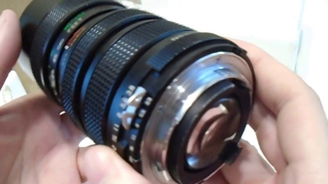 VIVITAR 70-150MM 1:3.8 CLOSE FOCUSING AUTO ZOOM: Objetivo De Longitud Focal Variable - 3/4