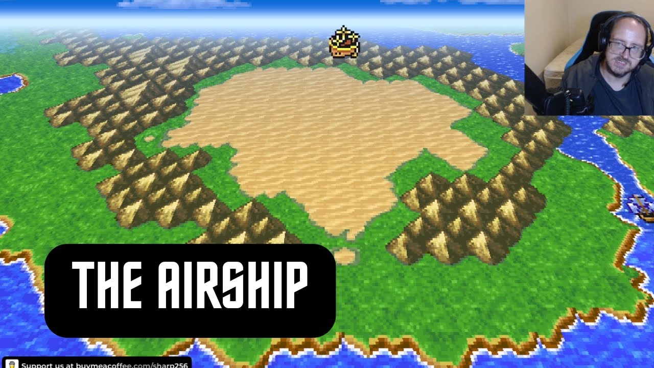 The Airship Final Fantasy I Pixel, Lets Play, Eps 10