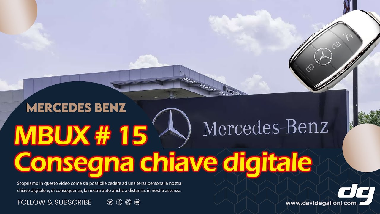 MBUX - #15 - Consegna Chiave Digitale ad altre persone