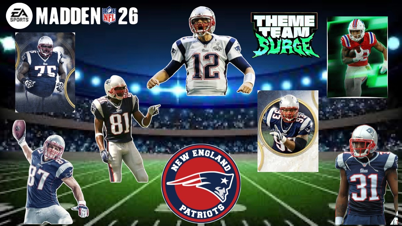 Gronk Spikes Take Over The New England Patriots Theme Team!