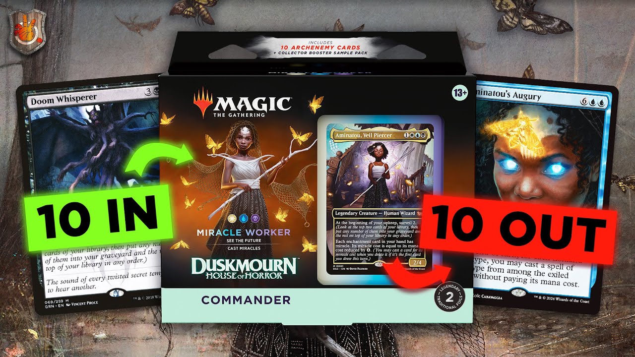 “Miracle Worker” Precon Upgrade | Duskmourn | The Command Zone 633 | MTG EDH Magic Gathering