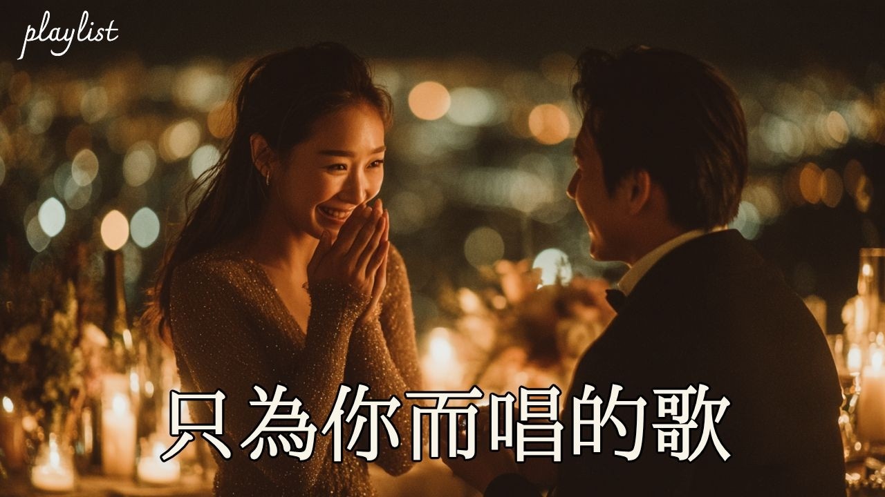 90年代國語抒情金曲風格 | 每一句都是最深情的告白！精選30首浪漫到想婚的旋律 | 浪漫約會聽 | [月光裡的你]
