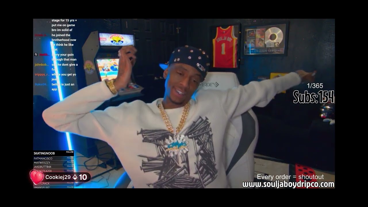 Soulja boy Goes  live Too speak On Ddg & More Things coming 2026