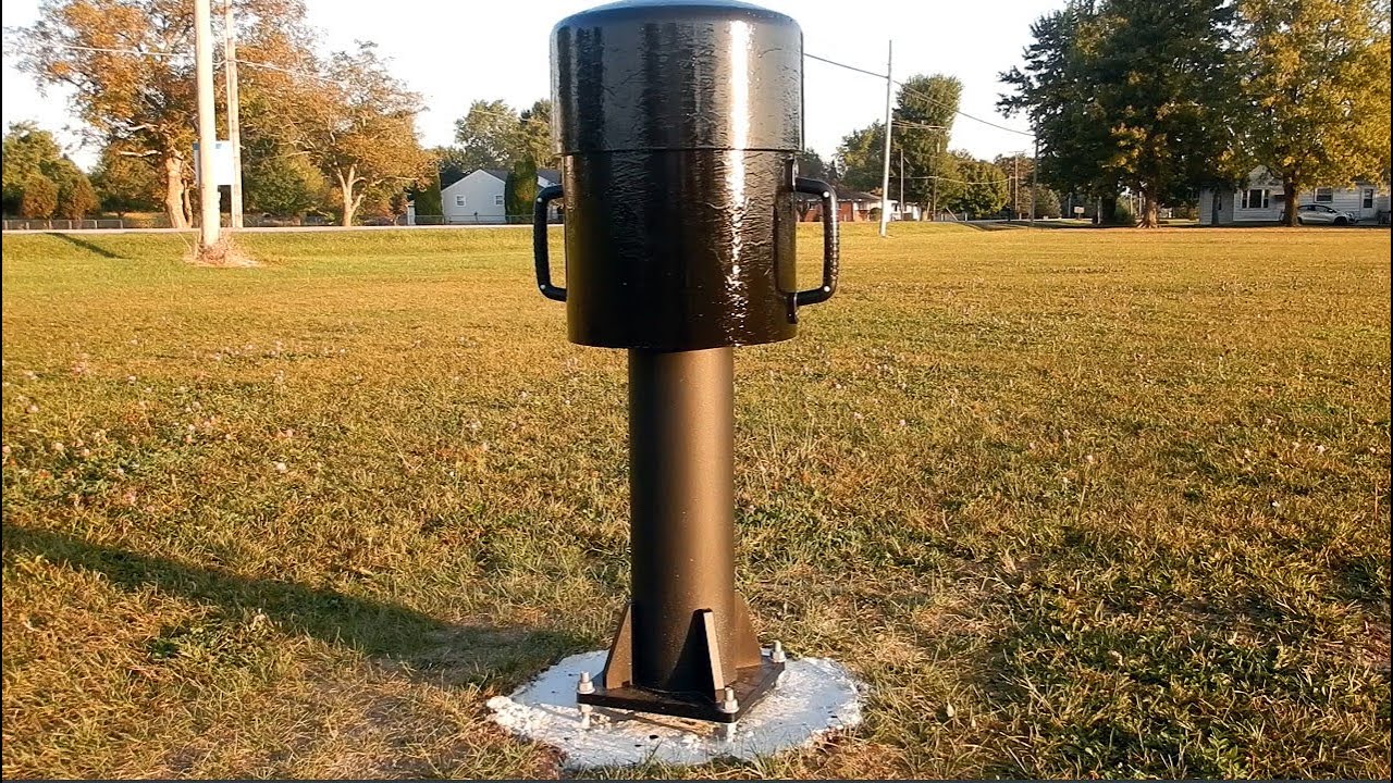 Homemade PERMANENT PIER COVER out of PVC pipe to protect from the elements for your telescope mount