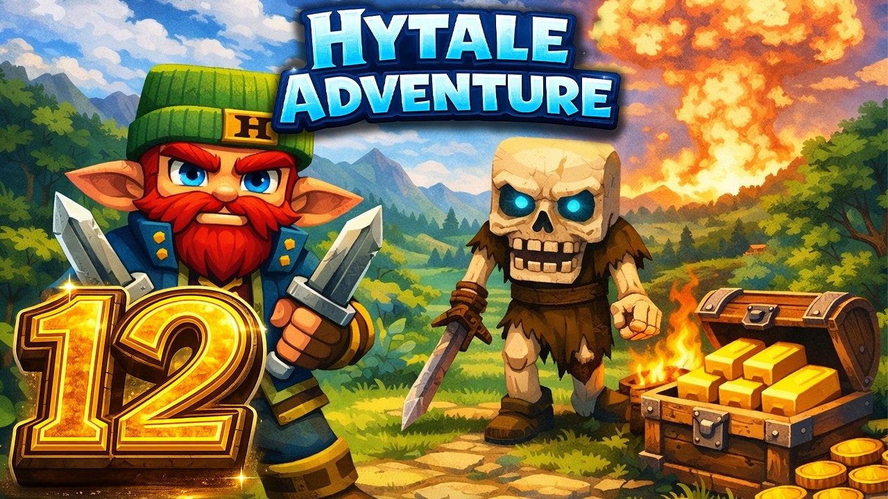 Hytale Survival MMO Gameplay – Episode 12 | RPG SMP