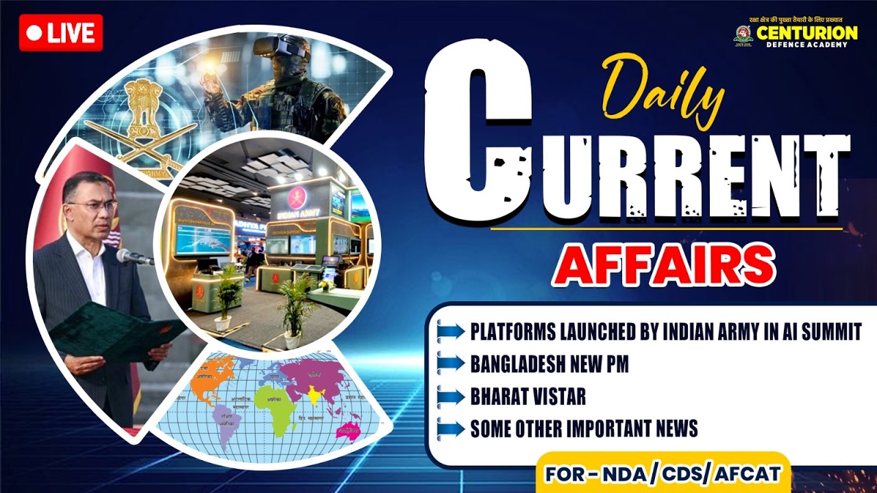 20th February 2026 Current Affairs | Daily Current Affairs Important Question for NDA/CDS/AFCAT