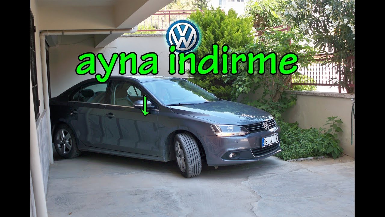 VOLKSWAGEN | ayna indirme özelliğini kullanma