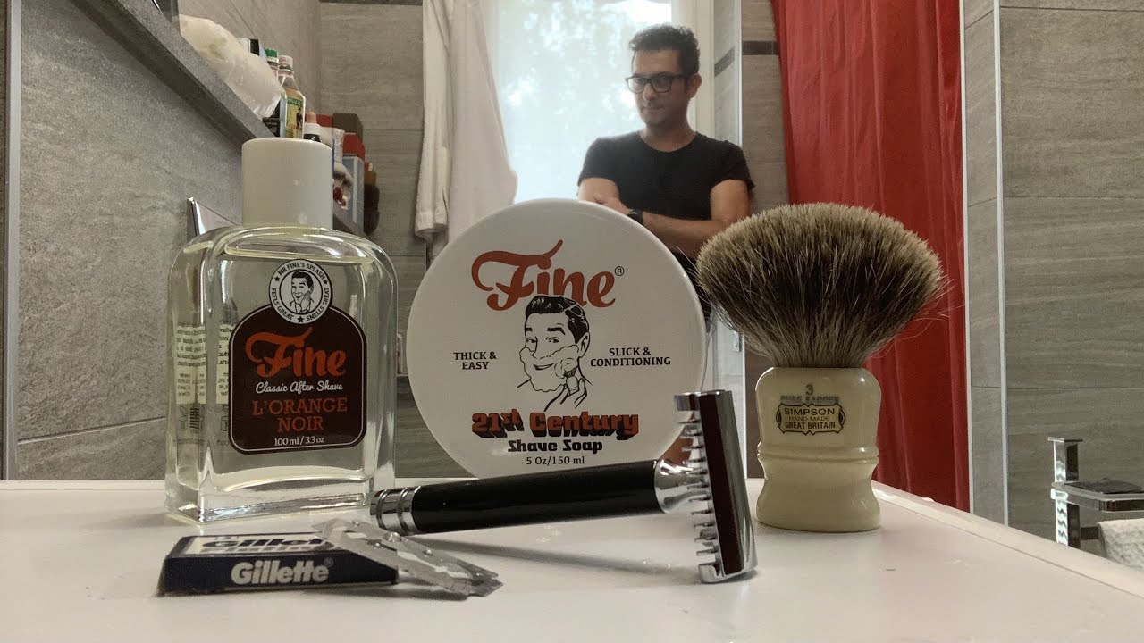Fatip Black Tie - Gillette Platinum - Simpson TheDuke3 - FINE L’orange Noir linea