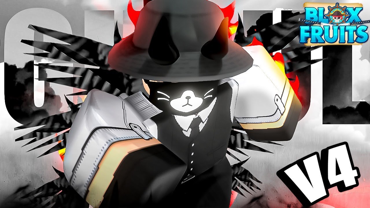 CONSEGUI LA RAZA GHOUL DE V1 A V4 EN BLOX FRUITS