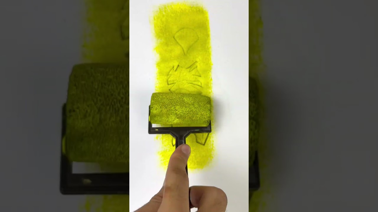 wolverine paint roller colouring idea #shorts #art #deadpool
