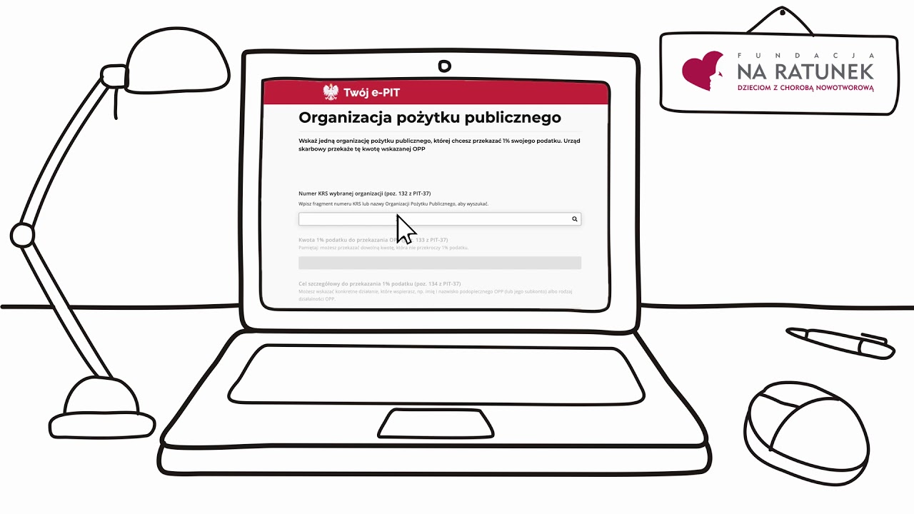 Jak przekazać 1% podatku za pośrednictwem 