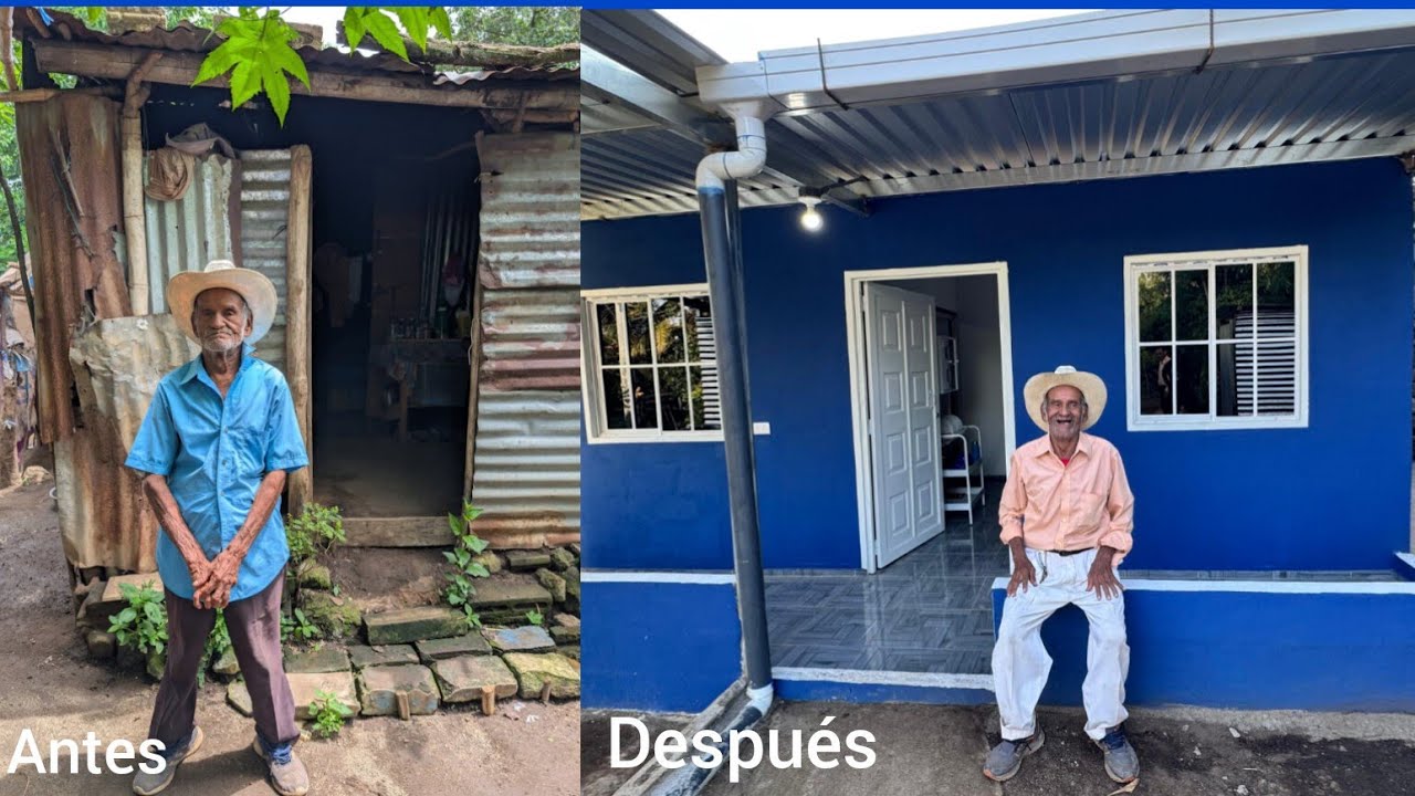 ✅Resumen de caso completo de don Juanito , Antes y después/ Así cambiamos sus condiciones de vida/🇸🇻