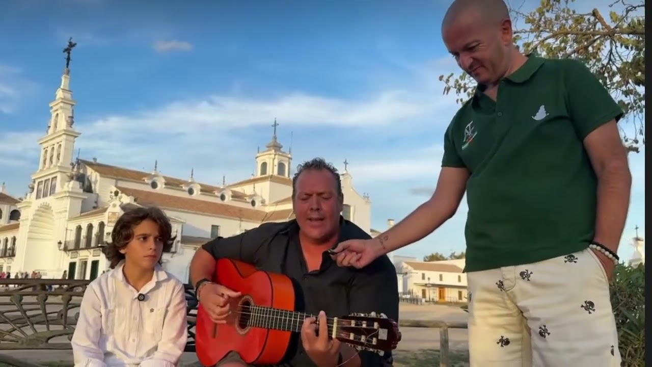 Por sevillanas, en el Rocío...#parati #flamenco #sevillanas #arte #musica #videosvirales #viral