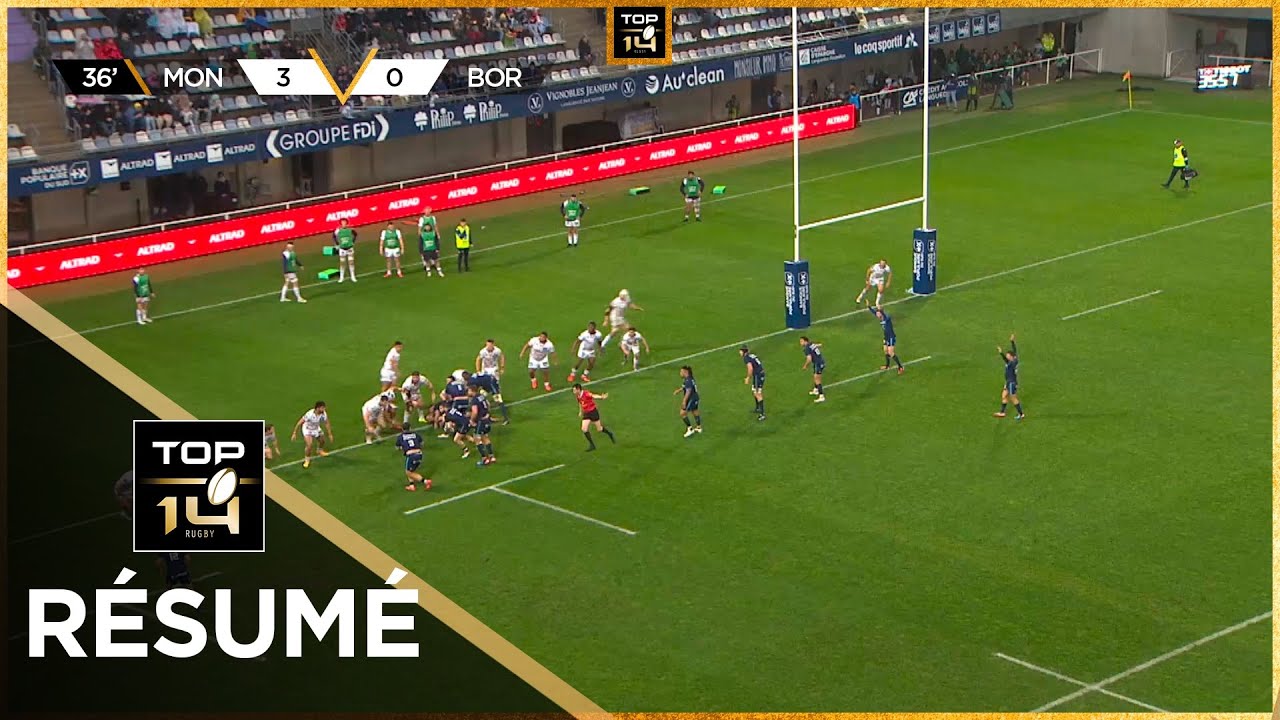 TOP 14 Saison 2023-2024 J18 - Résumé Montpellier Hérault Rugby - Union Bordeaux Bègles