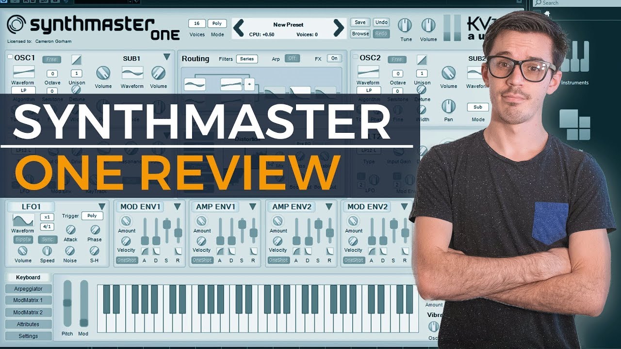 Synthmaster One Review & Demo